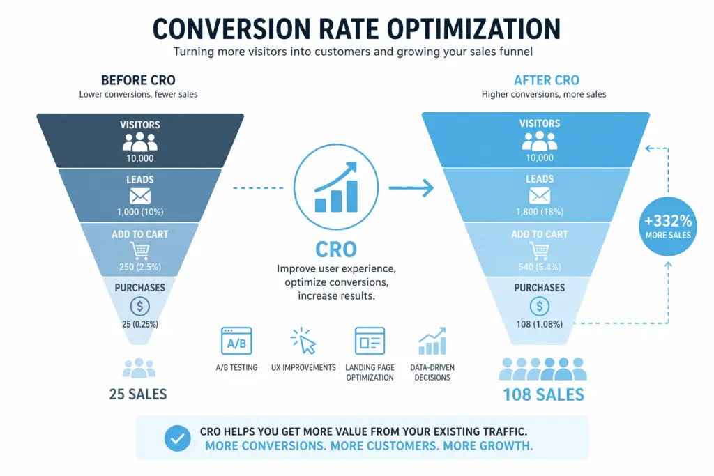CRO Sales Funnel Optimizations